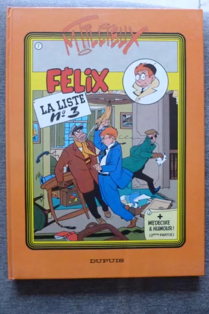 BD félix la liste n°3 EO 1987 TBE tillieux