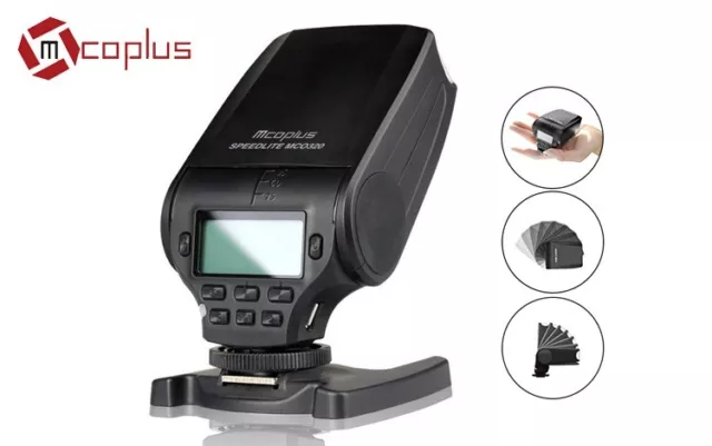 Mcoplus MCO320 TTL Flash Speedlite Light for Panasonic Lumix Olympus OM-D Leica
