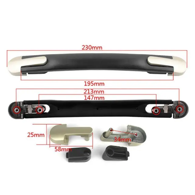 24cm Spare Strap Grip Replacement For Suitcase Box-Luggage G1Y5