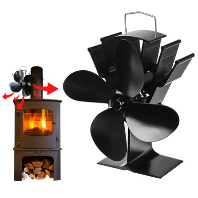 Feuille Générateur Pour Ventilateur De Cheminée - Graphite, Résiste à 227°C, Remplacement Facile - 6
