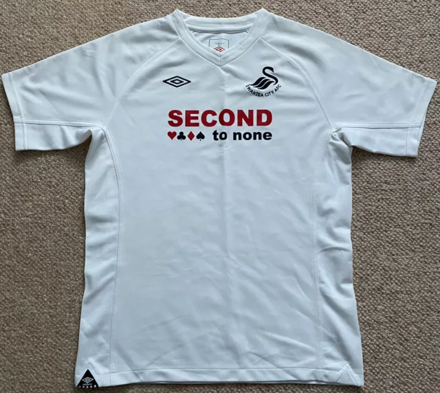 Swansea City Shirt Umbro Size XLB