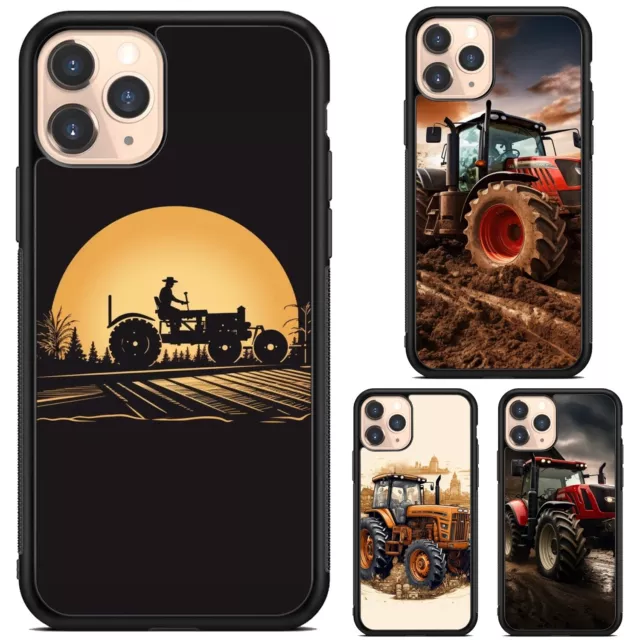 Dustproof Case farm tractor Very nice For iPhone 14 13 15 Pro Max Plus