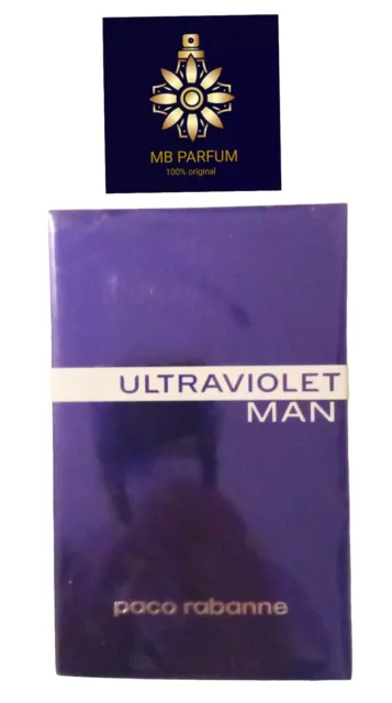Paco Rabanne Ultraviolet Man per Uomo 100ml Eau de Toilette  PROFUMO