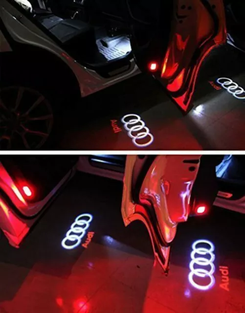 AUDI LED LOGO Projecteur Portière Tunning Voiture Lumière Porte