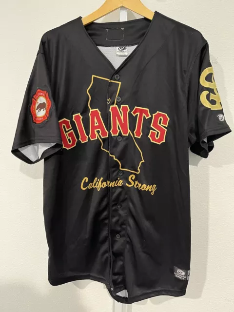 Giants Game Worn Jersey Size 48 SAN JOSE GIANTS Firefighter Jersey Signed Jersey Giants Game Worn Jersey Size 48 SAN JOSE GIANTS Firefighter Jersey Signed Jersey