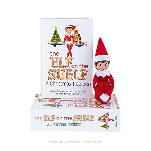 The Elf on the Shelf Girl Light Red and White