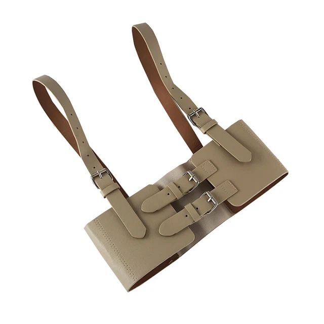 Sexy Underbust Faux Leather Waist Belt Elastic Corset Harness For Womens Girls