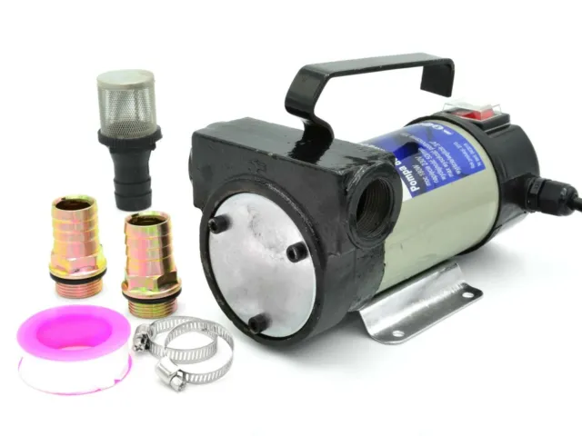 Bio Diesel Pump Heating Oil Pump Self-priming 230 V/550 W 50 l/min  Automatic Gun Transfer Pump