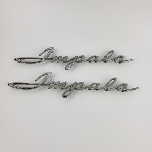 1959/1960 Chevrolet Impala Rear Quarter Panel Script