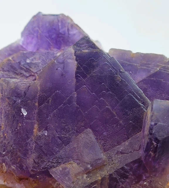 101 Gram Rarest Attractive Purple Color Fluorite Specimen From Kharan, Pakistan