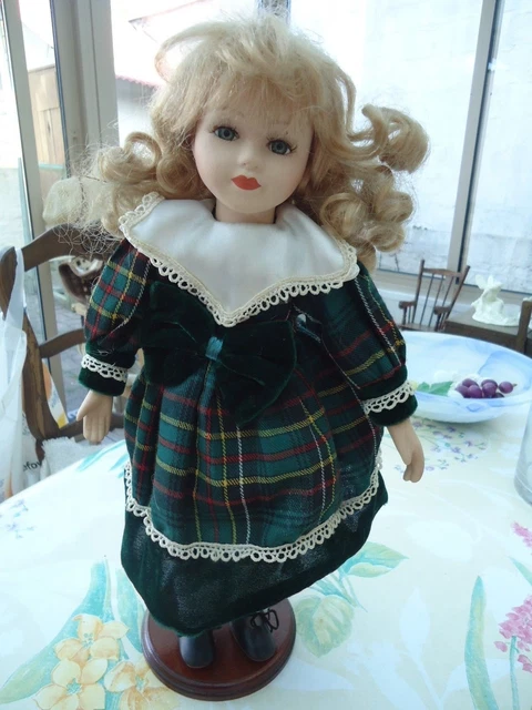 Jolie Poupée Ancienne Marcheuse 35cm - Terre De Pipe & Yeux Sulfure Bleu