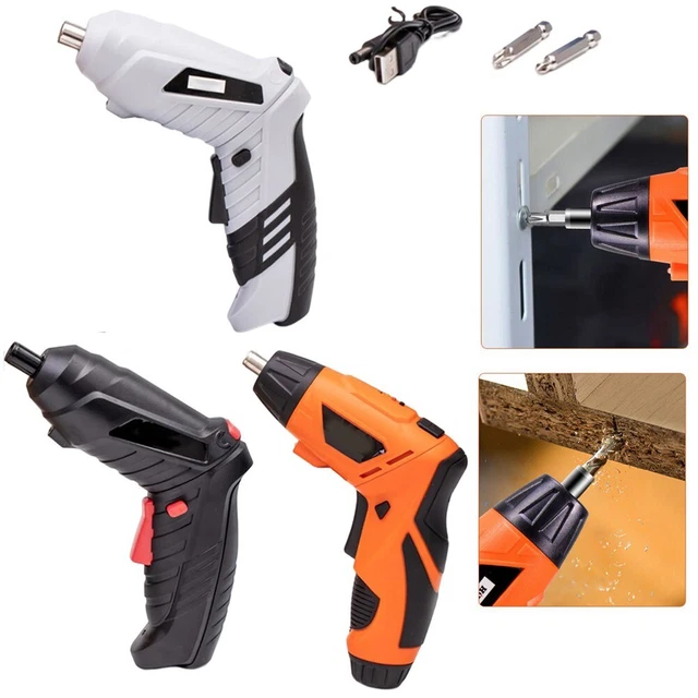 Cacciavite ricaricabile 1 set 6 mm esagoni bit batteria avvitatore a batteria
