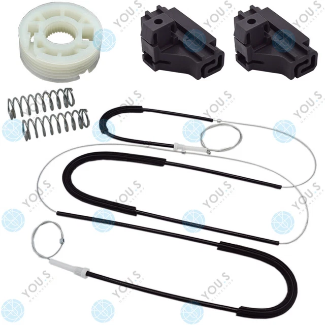 für SEAT AROSA VW LUPO Fensterheber Reparatursatz Seilzug - Vorne Links / Rechts