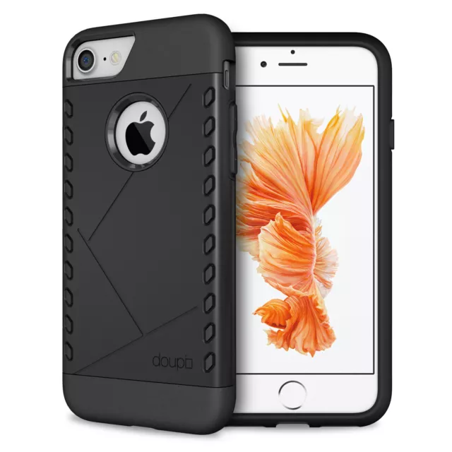Ultra Shield Case iPhone 8/7/Plus Design Cover Pare-chocs Housse Protection Film