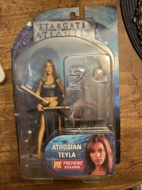 RARE Stargate Atlantis Series 2 Athosian Teyla Diamond Select Exclusive