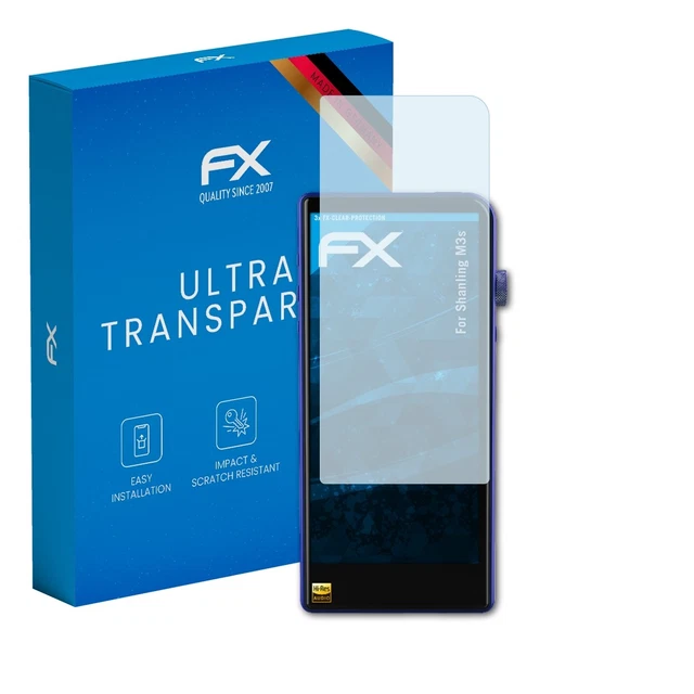 AtFoliX Film De Protection D'écran Compatible Avec IBasso DX320MAX Film