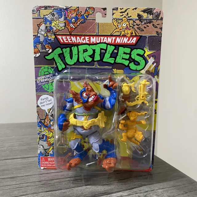 2023 TMNT Wingnut & Screwloose Retro Action Figure Teenage Mutant Ninja Turtles