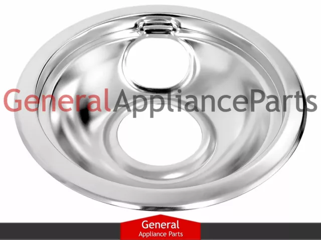 6" Burner Chrome Drip Pan Bowl Fits Stove GEDBPA001