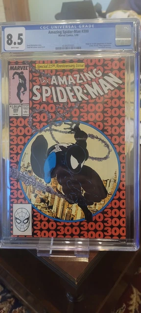 AMAZING SPIDER-MAN #300 (1988) CGC 8.5 White pages !🔥