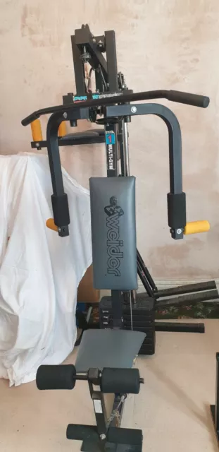 WEIDER MULTI GYM Home Fitness 3 station 95.00 PicClick UK