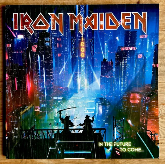 IRON MAIDEN - Rare Vinyl Triple Record