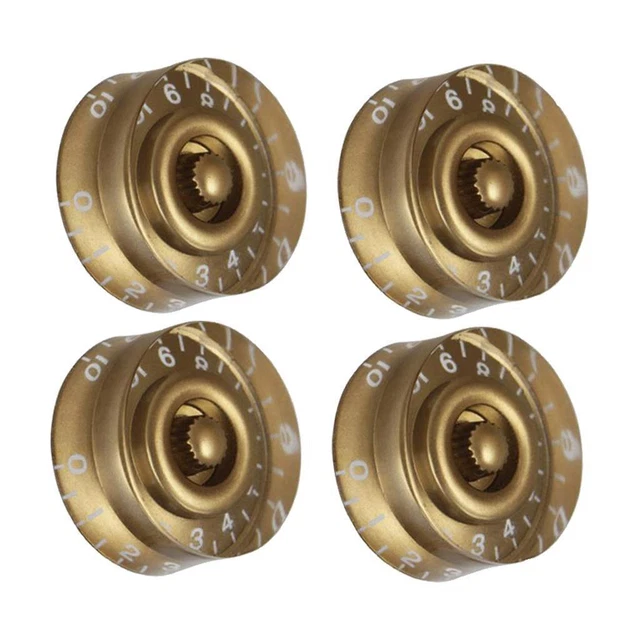 Boutons De Contrôle De Vitesse De Guitare 4 Pièces Pour Pièces De Guitare