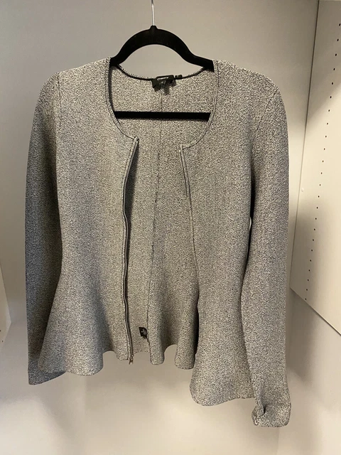 Theory marl on sale peplum jacket