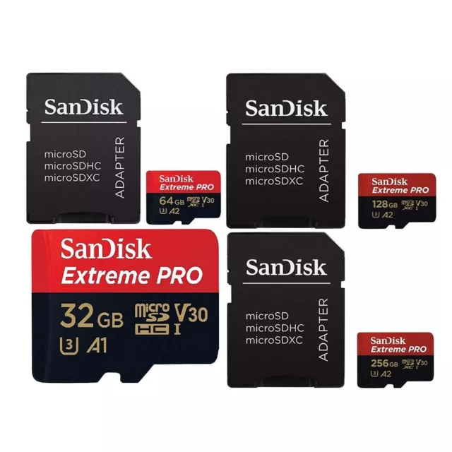 SanDisk Micro SD Card 32GB 256GB 512GB 1TB Class 10 Flash Memory Card SDHC SDXC