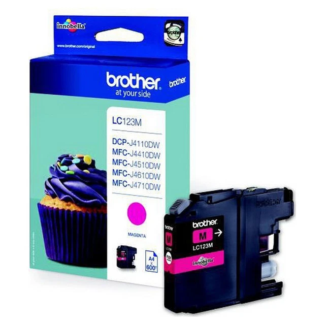 Druckerpatrone Original Tintenpatrone Brother LC-123M Magenta