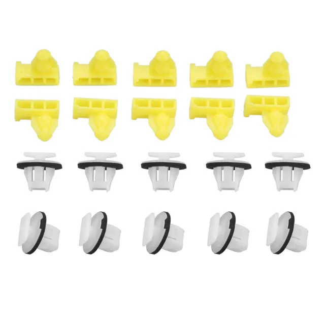 20Pc Wheel Arch Trim Clip Set Front/Rear Full Side Wing Surround