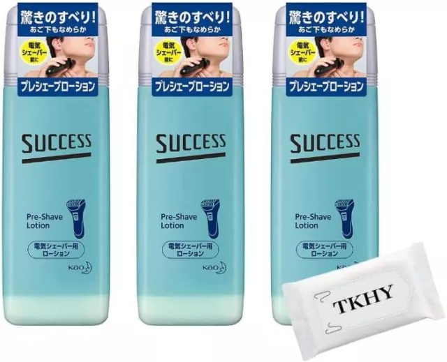 Kao SUCCESS Pre-shave Lotion 100ml x 3 From Japan