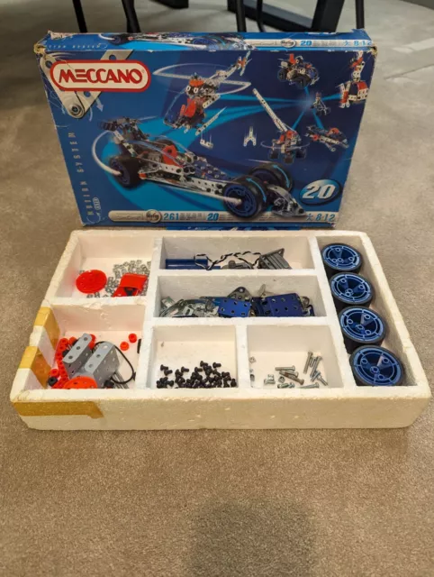 Meccano Multi Models Motion System 6520 - Makes 20 models, Construction