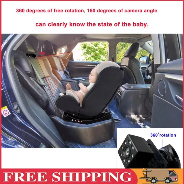 Monitor vista posteriore auto utile baby monitor auto schermo pieghevole display pieghevole 4,3 pollici