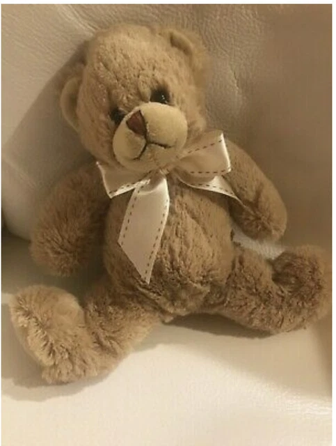 Teddy Bear Medium/Small Beige Very Lightly Used Stuffed Animal Plush Toy