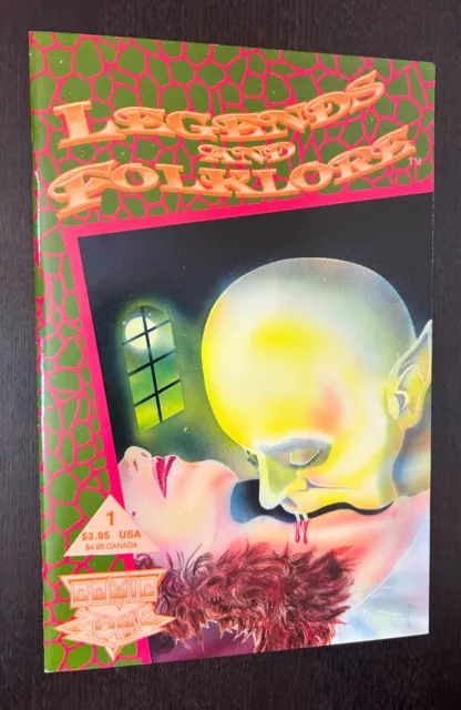 LEGENDS AND FOLKLORE #1 (Comic Zone 1992) -- Independent Vampire -- NM ...