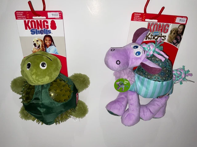 KONG SHELLS TURTLE dog toy 9.75 PicClick UK