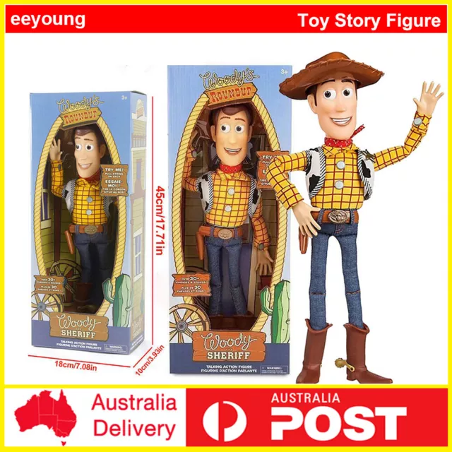  DISNEY Store Official Woody Interactive Talking Action