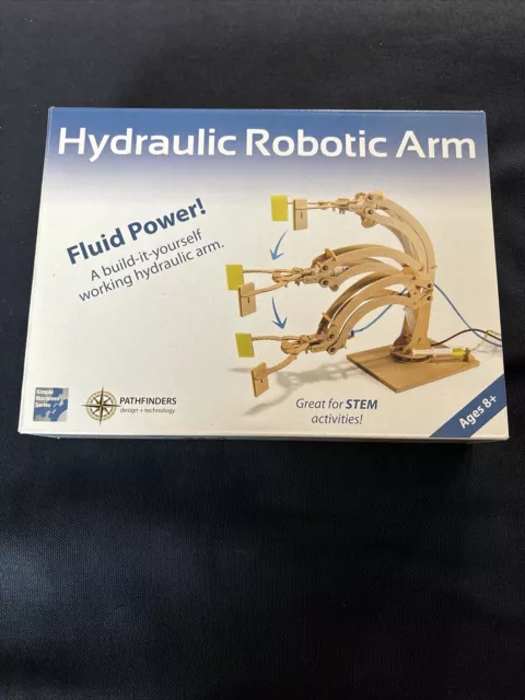 Hydraulic Robotic Arm Model Kit - Build-It-Yourself STEM Activity - Pathfinders