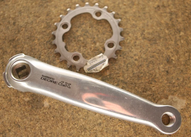 Pédalier Shimano Deore LX FC-M569 Triple Plateau 22/32/42 Dents 175mm VTT Japon
