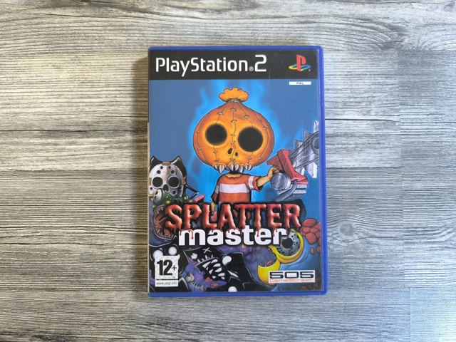 Splatter Master – PS2 – Jeu Complet – Bon état – Final Fantasy X (erreur Titre)