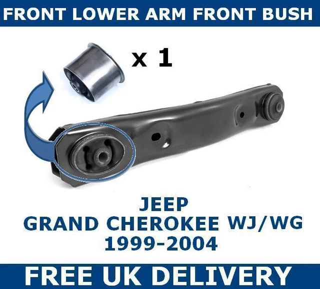 thumbnail interactive-video image 1 of Mevotech Front Lower Control Arm Bushing Kit For Jeep Grand Cherokee – Set Of 4 1 of 6