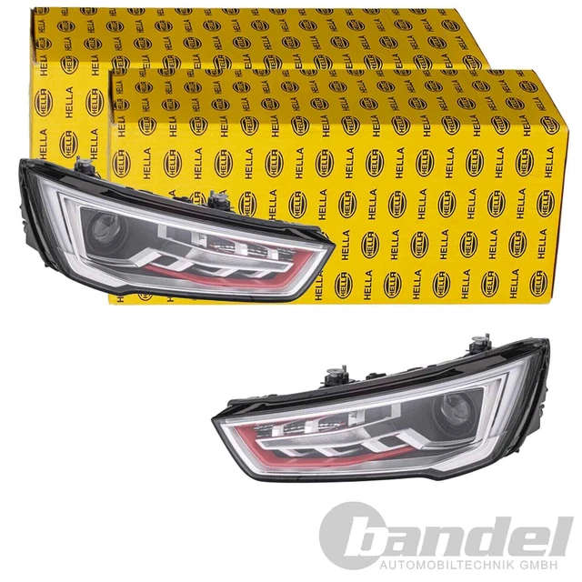 2x KIT FARI LED HELLA BI-XENO adatti per AUDI A1 SINISTRO+DESTRO