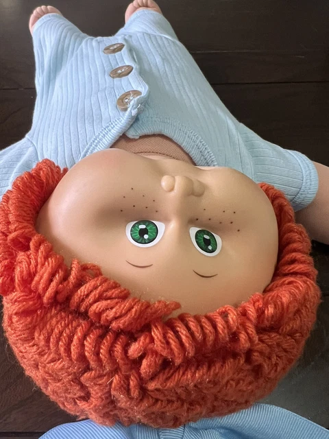 Collectible Doll Redhead Cabbage Patch Doll Girl Vintage Cabbage