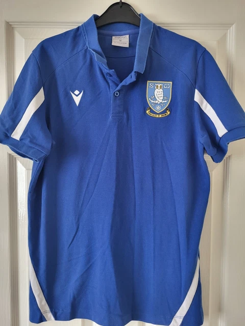 Herren Sheffield Wednesday Fußball Top - Training Poloshirt - 2021-2022 Macron M