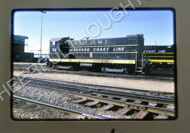 Original '73 Kodachrome Slide SCL Seaboard Coast Line 64 DS4-4-1000    24Y44