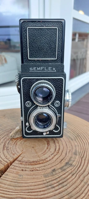 Appareil Photo Argentique SEMFLEX SEM Orec – Noir, Avec étui Cuir (pour Pièces)