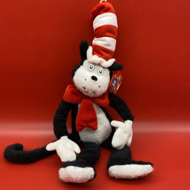 The Cat In The Hat Plush Kohl's Cares 23" Tall 2003 Dr. Seuss NWT Stuffed Animal