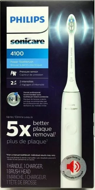 Cepillo de dientes eléctrico Philips Sonicare - 4100 - blanco