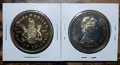Canada 1971 British Columbia Specimen Silver Dollar!!