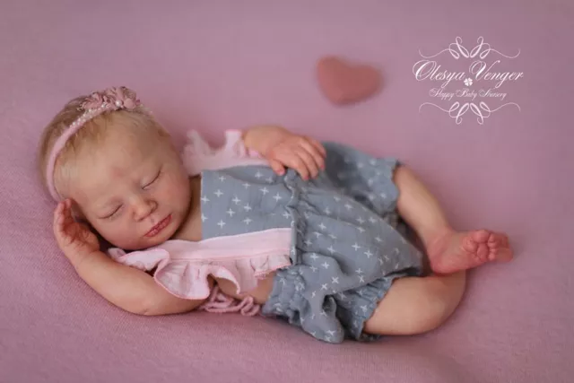 Sage Sleeping *Realborn ~ 18" Vinyl Reborn Doll Kit/COA ~ by Bountiful Baby